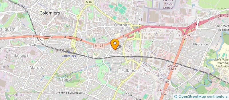 localisation de l'entreprise JSM à COLOMIERS
