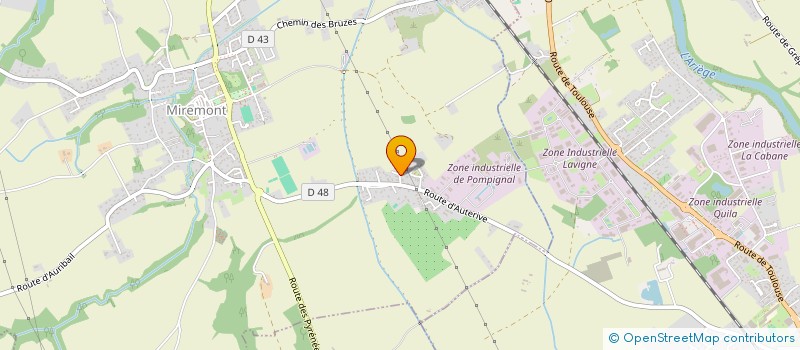 localisation de l'entreprise JSM  MIREMONT