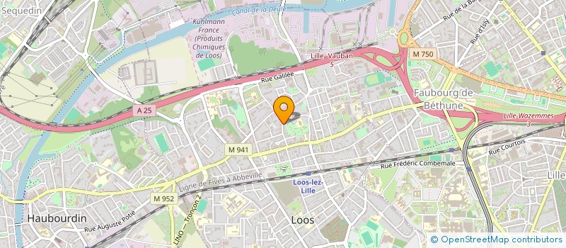 localisation de l'entreprise JSM  LOOS