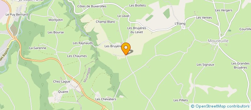 localisation de l'entreprise JSM BATTAGE  MOUREUILLE