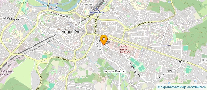 localisation de l'entreprise JSM CONSEIL à ANGOULEME