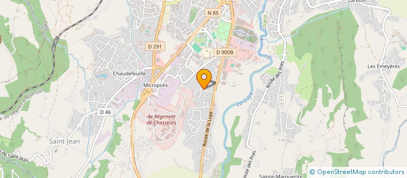 localisation de l'entreprise JSM DU PIOLIT  GAP