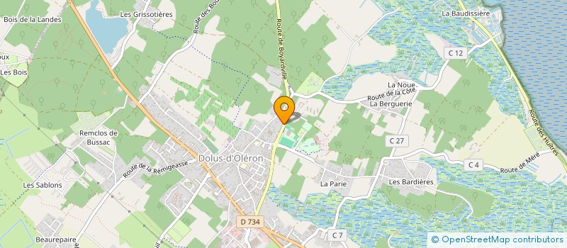 localisation de l'entreprise JSM IMMOBILIER  DOLUS-D'OLERON