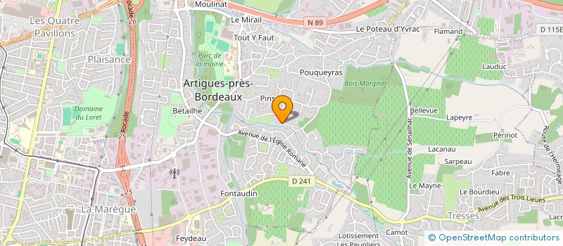 localisation de l'entreprise JSM PATRIMOINE  POMPIGNAC