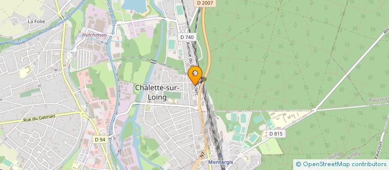 localisation de l'entreprise JSM PERRIN à CHALETTE-SUR-LOING