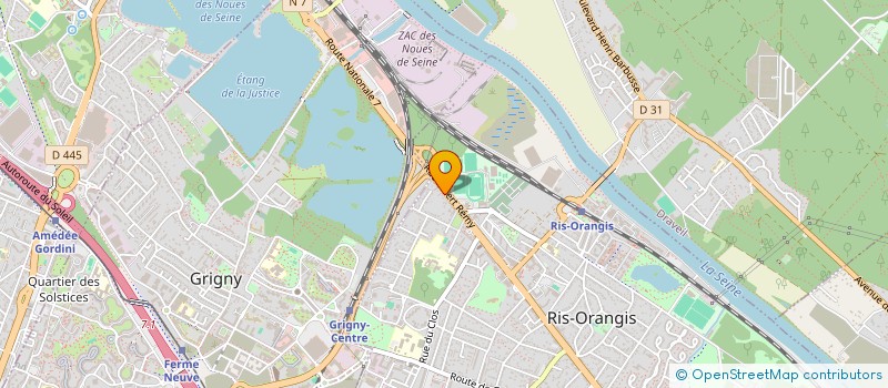 localisation de l'entreprise JSM RENOV  RIS-ORANGIS