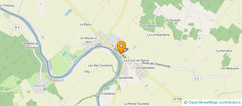 localisation de l'entreprise JSMP  LE GRAND-PRESSIGNY