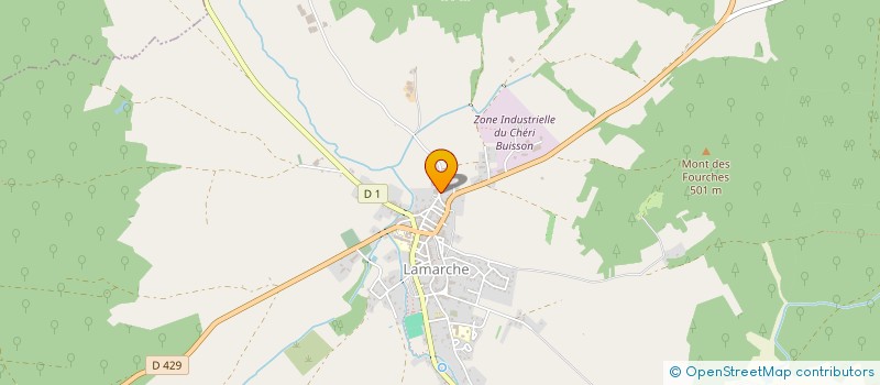 localisation de l'entreprise JSN à LAMARCHE
