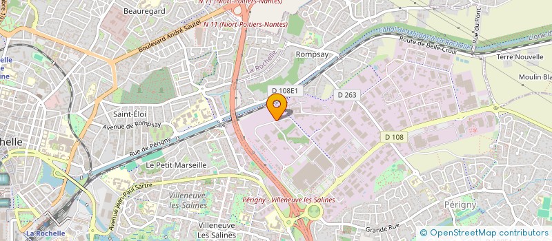 localisation de l'entreprise JSP  PERIGNY