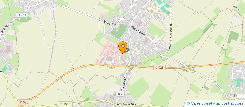 localisation de l'entreprise JSP DE FRIVILLE  FRIVILLE-ESCARBOTIN