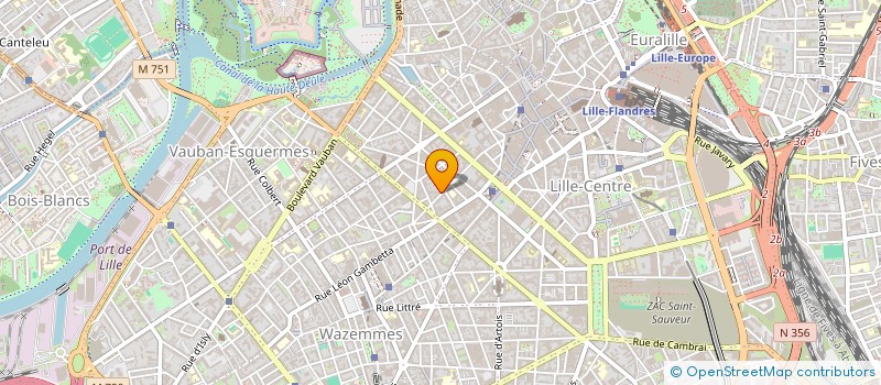 localisation de l'entreprise JSP2 à LILLE