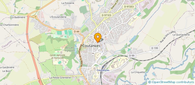 localisation de l'entreprise JSPG  COUTANCES