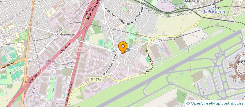 localisation de l'entreprise JSPM à WISSOUS