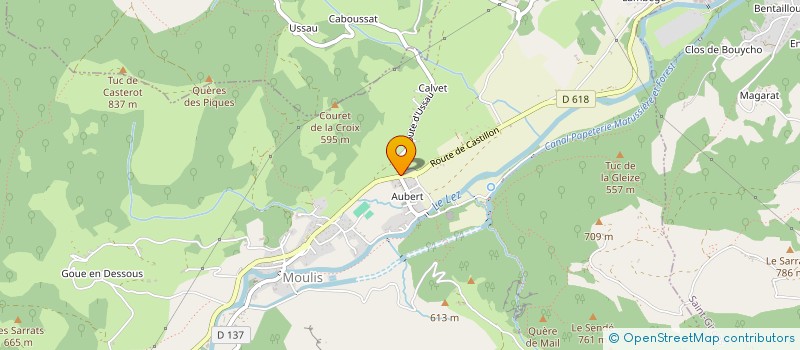 localisation de l'entreprise JSPN à MOULIS