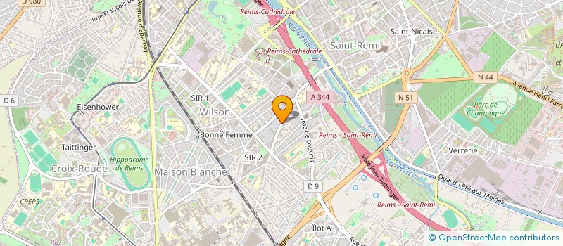 localisation de l'entreprise JSQUARE ANALYTICS  REIMS