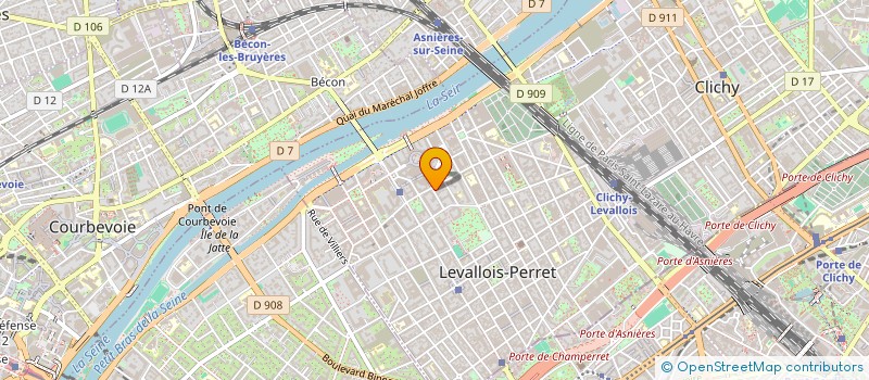 localisation de l'entreprise JSR à LEVALLOIS-PERRET