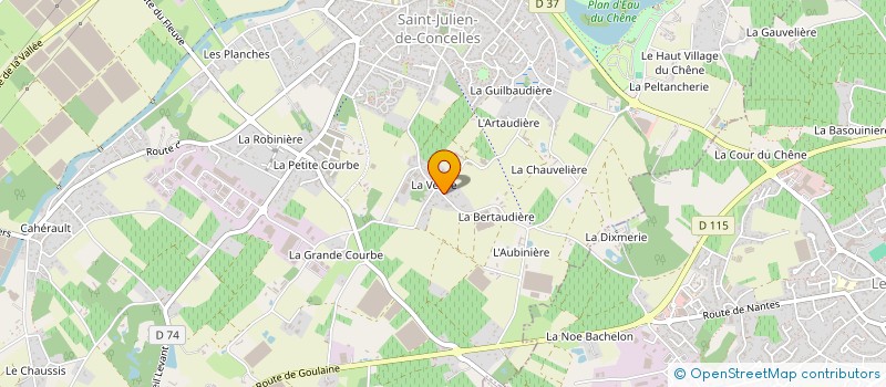 localisation de l'entreprise JSR  SAINT-JULIEN-DE-CONCELLES