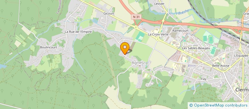 localisation de l'entreprise JSRV  CUIGNIERES