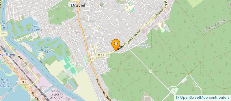 localisation de l'entreprise JSS CONNECT à DRAVEIL