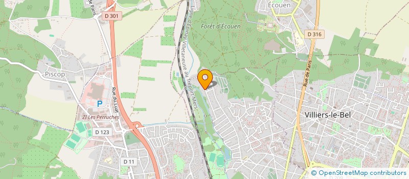 localisation de l'entreprise JSS PROPERTY  SARCELLES