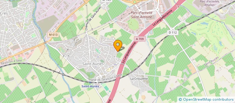 localisation de l'entreprise JSSA  LANSARGUES