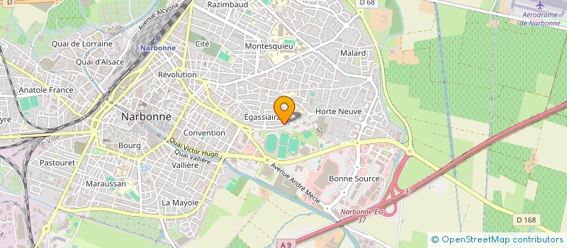 localisation de l'entreprise JST  COURSAN