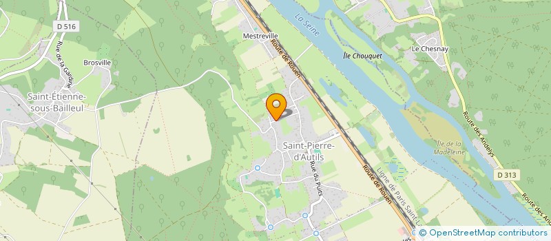 localisation de l'entreprise JST IMMO  LA CHAPELLE-LONGUEVILLE