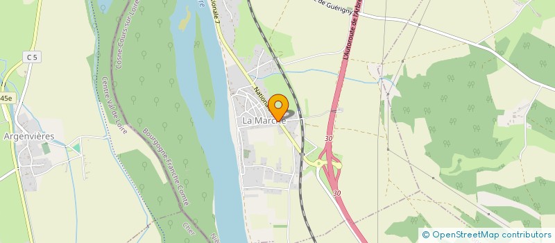 localisation de l'entreprise JSTL  LA MARCHE