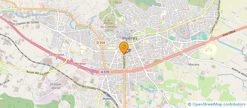 localisation de l'entreprise JSTN à HYERES