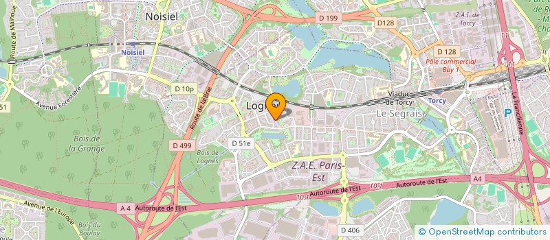 localisation de l'entreprise JSUSHI à LOGNES
