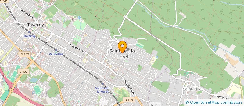 localisation de l'entreprise JSV  SAINT-LEU-LA-FORET