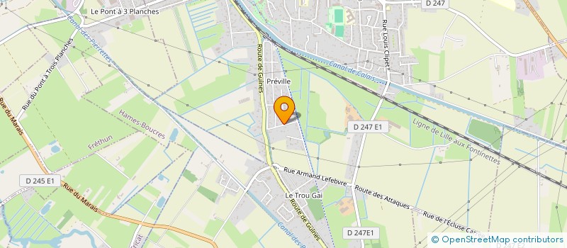 localisation de l'entreprise JSV  COULOGNE