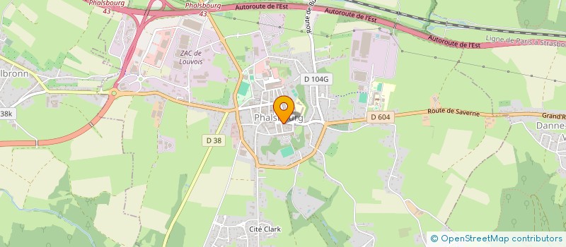 localisation de l'entreprise JSVDO  BOUXWILLER