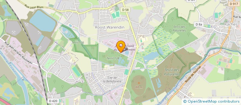 localisation de l'entreprise JT  ROOST-WARENDIN