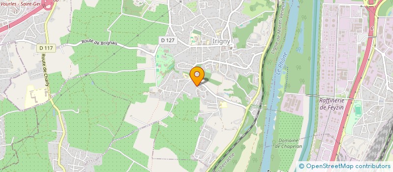 localisation de l'entreprise JT AMENAGEMENTS  IRIGNY