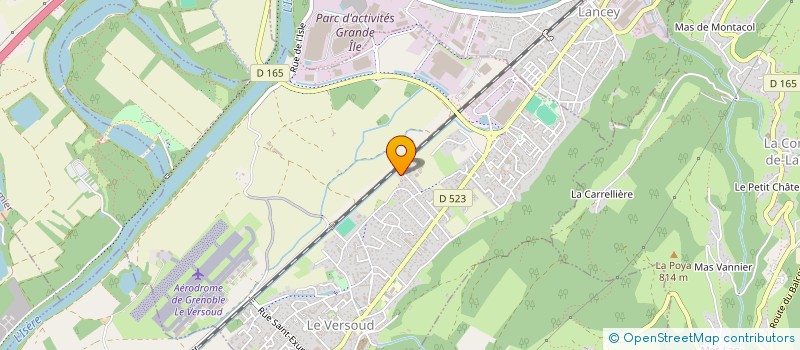 localisation de l'entreprise JT BATI  LE VERSOUD