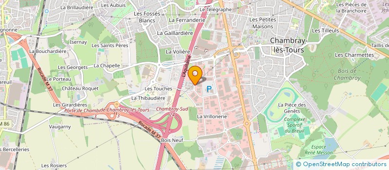 localisation de l'entreprise JT BUSINESS  CHAMBRAY-LES-TOURS