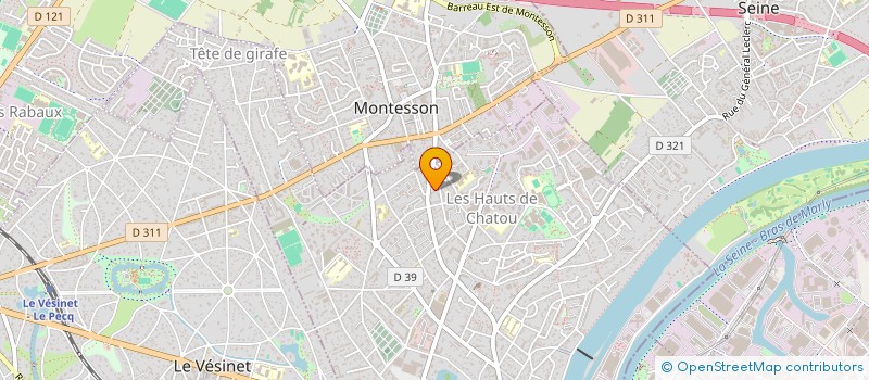 localisation de l'entreprise JT CHANDONNAY  CHATOU