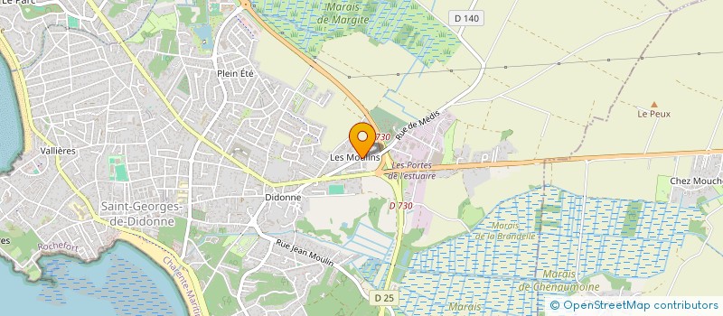 localisation de l'entreprise JT CIE  SAINT-GEORGES-DE-DIDONNE