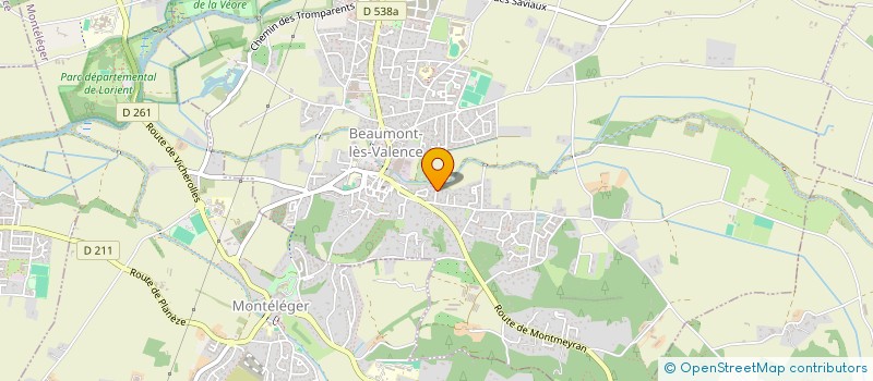 localisation de l'entreprise JT COMPTA  BEAUVALLON