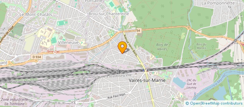 localisation de l'entreprise JT CONSULTING  VAIRES-SUR-MARNE