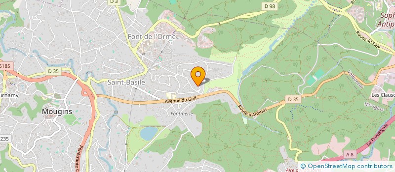 localisation de l'entreprise JT DIFFUSION  MOUGINS