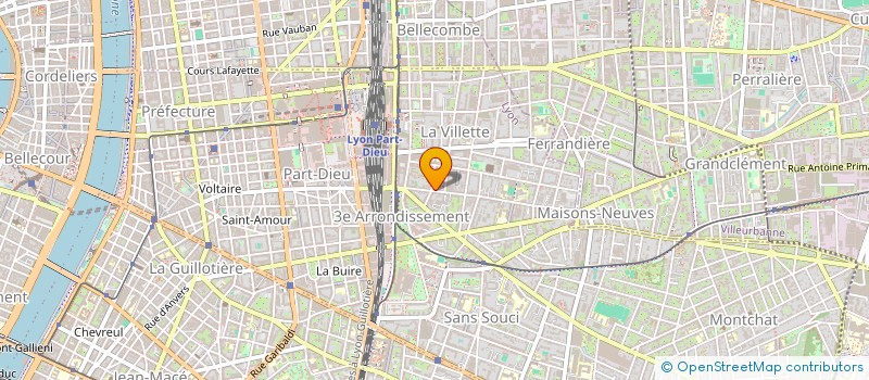 localisation de l'entreprise JT ELEC à LYON