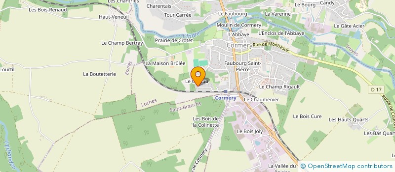 localisation de l'entreprise JT EXPERT à CORMERY