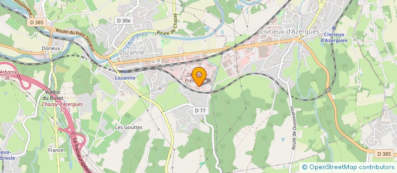 localisation de l'entreprise JT FORMATION  LOZANNE