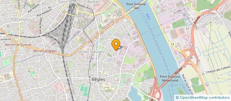 localisation de l'entreprise JT&GP à BEGLES