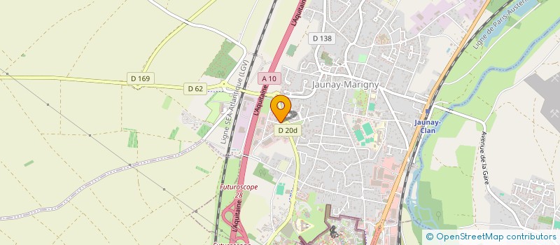 localisation de l'entreprise JT HOLDING à JAUNAY-MARIGNY