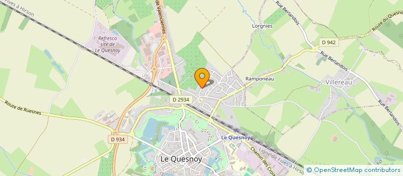 localisation de l'entreprise JT HOLDING  LE QUESNOY