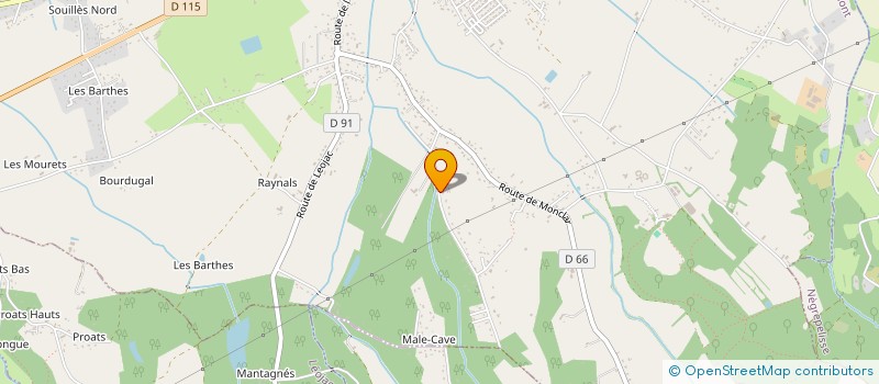 localisation de l'entreprise JT IMPEX  SAINT-ETIENNE-DE-TULMONT