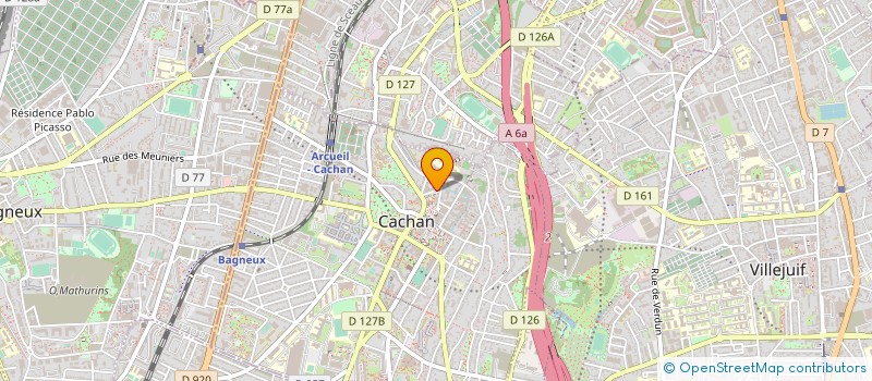 localisation de l'entreprise JT LOGISTIQUE à CACHAN